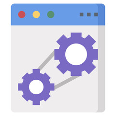 seo and web line icon,linear,outline,graphic,illustration
