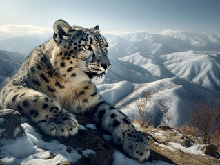 Snow leopard Irbis