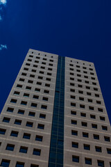 Fototapeta premium modern office building with sky