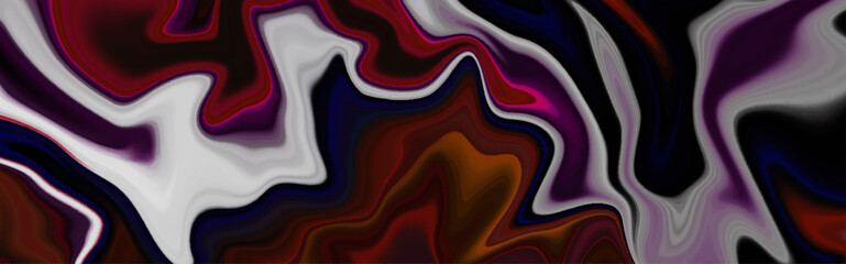 Seamless oil paint liquid fluid marbling flow effect. Luxurious Liquid marble texture. Acrylic paints pour fluid background illustration. Modern abstract background. Fluid art.