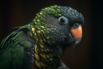 A type of parrot native to New Zealand, known for their large size and owl-like face. Generative AI