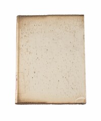 Old book isolated on a white background.