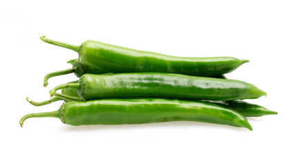 Fresh Green Chili Peppers – Whole Spicy Vegetable for Cooking