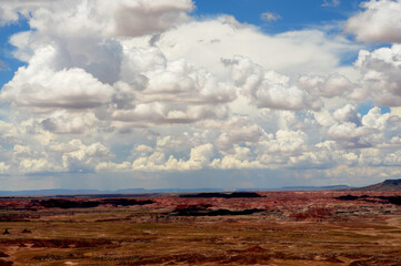 Barren Hostile Landscape Painted Desert Northern Arizona
