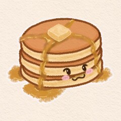 pancakes, pancakes with honey, honey, bakery, dessert, snack, breakfast, food