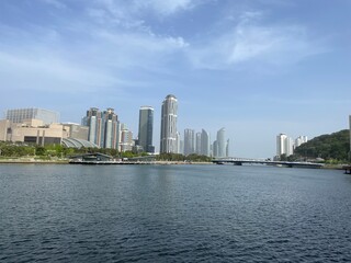 Naklejka premium 부산,BEXCO,부산항,부산풍경,부산시내