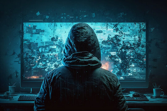 cybercrime - it-security - illustration - concept art
