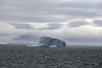Arctic, Iceberg in Disko Bay, Greenland, Denmark