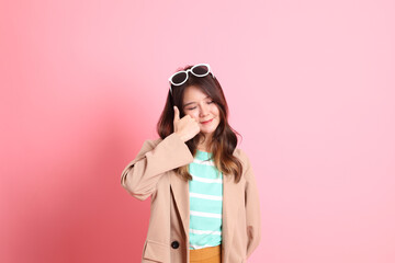 Fototapeta premium Cute Asian Woman