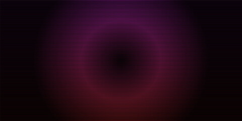Abstract laser striped lined horizontal glowing background. Scan screen