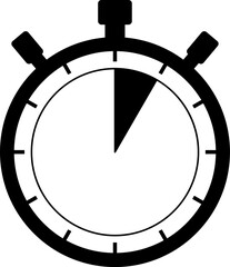 timer stopwatch icon vector illustration.