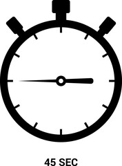 timer stopwatch icon vector illustration.