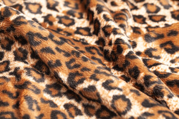 Leopard skin texture for background