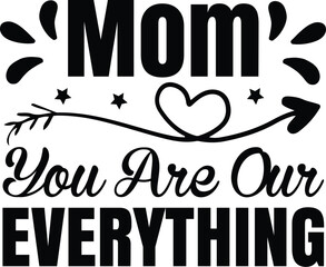 Mothers day svg design