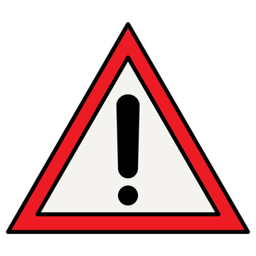 warning alert triangle sign