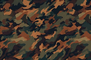 Soldier camo pattern design
