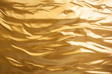 Golden paint texture background. Created with Generative AI Technology