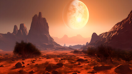 Beatiful Planet Landscape