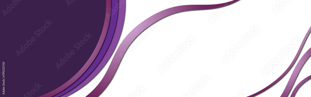Canvas Prints purple banner template for web cover or to showcase various topics.