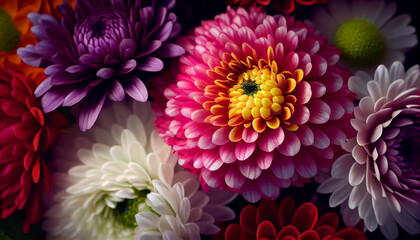 Flowers background with amazing decoration background Ai generated image
