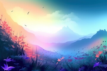 Beautiful colourful background