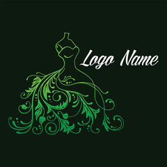 Beautiful Fashion And Boutique Logo Design.