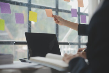 Business Documents, Auditor businesswoman checking searching document legal prepare paperwork or report for analysis TAX time,accountant Documents data contract partner deal in workplace office