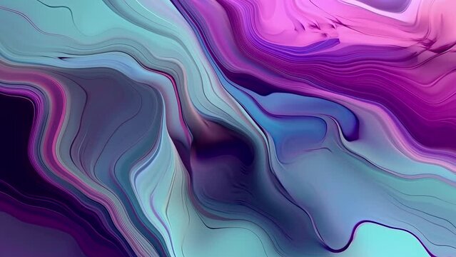 Fluid Background video, creative slow motion graphics with liquid art design and dissolving effect, mixing marble texture with paint material for business use
