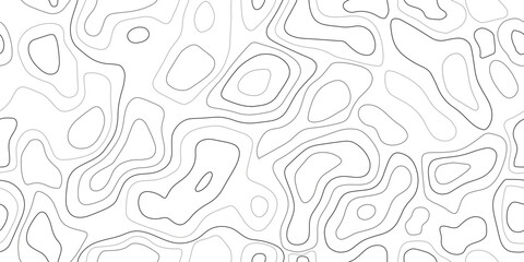 Sea topography pattern. Line map sketch background, terrain texture. Geo relief contour, mountain altitude, wavy trail, territory navigation, topo grid. Geographic sketch vector backdrop