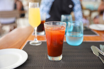 alcohol in the morning on vacation symbolizes relaxation, indulgence, and celebration. It represents a break from routine, a time to unwind and enjoy life. It can also suggest a desire to escape