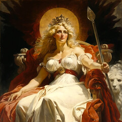 Obraz na płótnie Canvas god save the queen