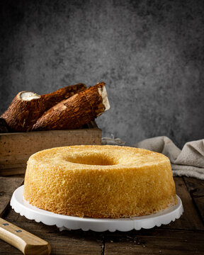 Bolo de mandioca