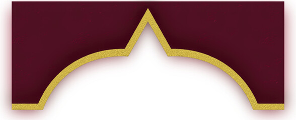 islamic header background icon good for islamic design