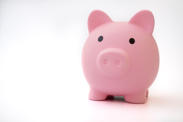 piggy bank, concept of savings and savings funds. money and piggy bank.