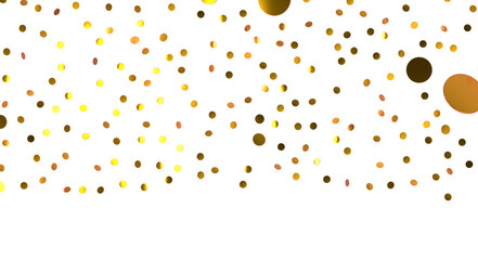 gold confetti