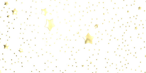 XMAS Stars - golden stars -