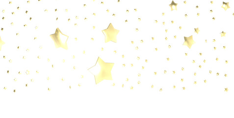 XMAS A gray whirlwind of golden snowflakes and stars. New