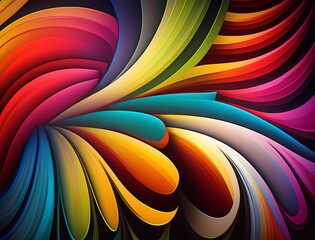 Vibrant abstract background