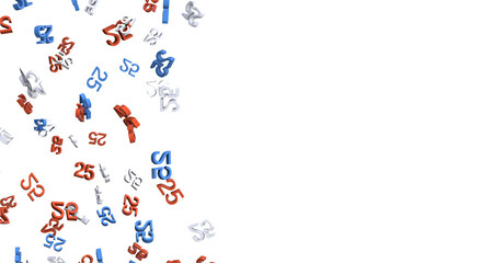 Lauriers 25  years png