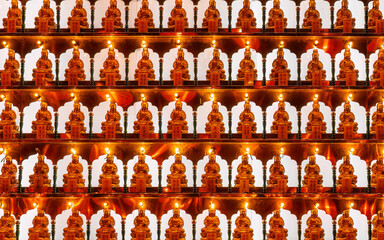 Kek Lok Si temple illuminated with thousand of lanterns to celebrate Chinese New Year 2023 in...