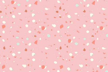 pastel pink and abstract dot bead background