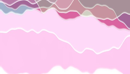 Abstract Geometric Fractal Colorful Pattern Bright Retro Texture Background