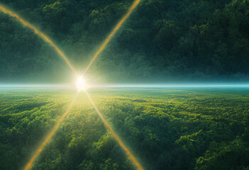 Nature Meets Technology: Digital Transformation for a Sustainable Future