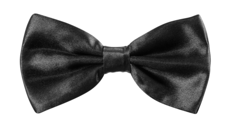 Black bowtie cut out