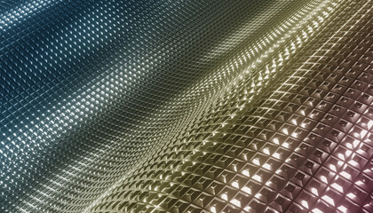 Colorful chromic pattern background, 3d render
