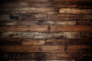 Fototapeta premium Old grunge dark textured wooden background generative ai