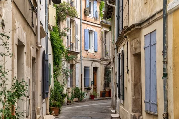 Foto op Plexiglas Smal steegje Street in Arles, France