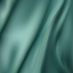 Wrinkled textile. Sil k fabric. Decor element. Design, fashion, style. eps 10