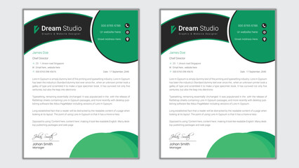 letterhead design social media post roll up face book cover.