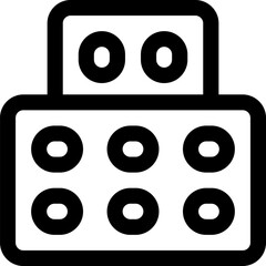 Transparent Pills icon. Pills isolated on transparent background.